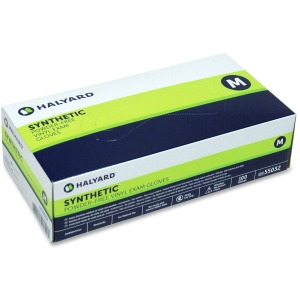 Halyard Synthetic Plus PF Vinyl Exam Gloves