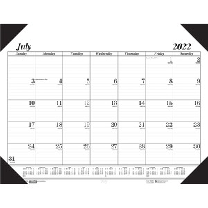 House of Doolittle 14-month Academic Economy Desk Pad