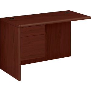 48" x 24"29.5" - 2 x Box, File Drawer(s) - Waterfall Edge