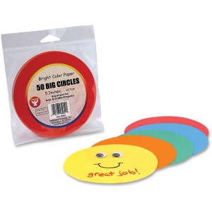 Hygloss Color Paper Circles