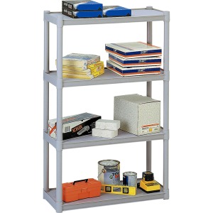 Iceberg Rough 'N Ready 4-Shelf Open Storage System