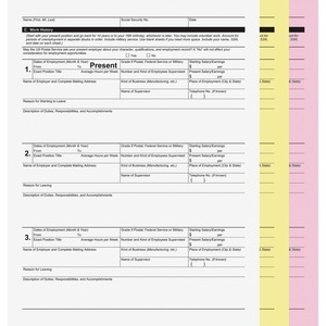 ICONEX 3-part Digital Carbonless Form Paper