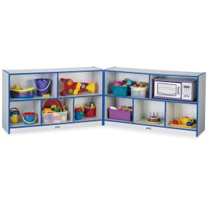 Jonti-Craft Rainbow Accents Fold-n-Lock Storage Shelf