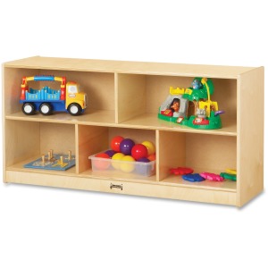 Jonti-Craft Rainbow Accents Toddler Single Mobile Storage Unit