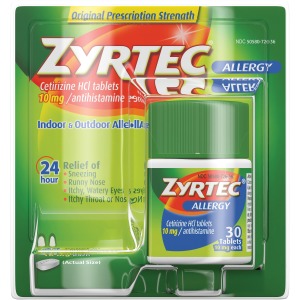 Zyrtec Allergy Tablets