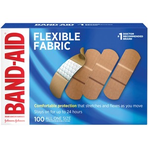 Band-Aid Flexible Fabric Adhesive Bandages