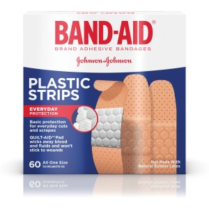 Band-Aid Tru-Stay Plastic Strips Adhesive Bandages