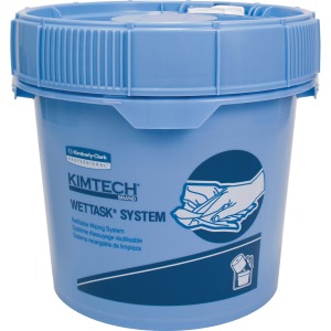 Wipe - 448 fl oz (14 quart) - 2 / Carton - Blue