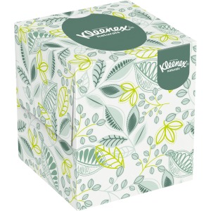 Kleenex Professional Naturals Facial Tissue Cube for Business