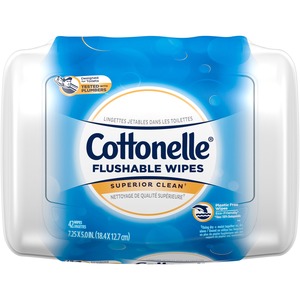 Cottonelle Flushable Wet Wipes