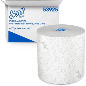Scott Pro High-Capacity Hard Roll Towels with Elevated Design & Absorbency Pockets