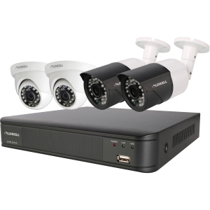 Lorell Weatherproof 5 Megapixel Security System - 2 TB HDD