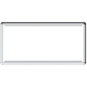 Lorell Mounting Frame for Whiteboard - Silver