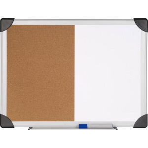 Lorell Combo Dry-Erase/Cork Board