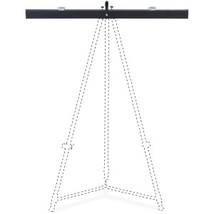 Lorell Telescoping Easel Pad Holder