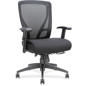 Lorell Executive Mesh Mid-back Chair