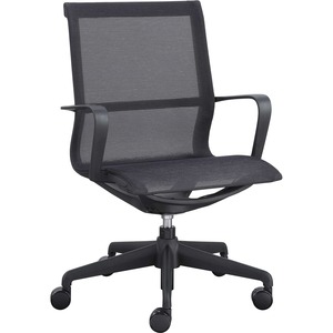 Lorell Executive Mesh Mid-back Chair