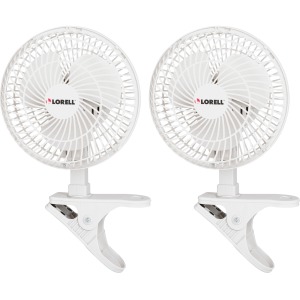 Lorell Clip-On Personal Fans