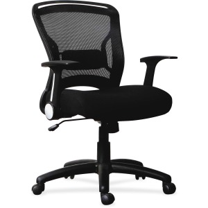 Lorell Flipper Arm Mid-back Chair