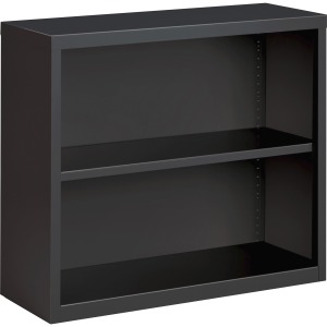 Lorell Fortress Series Charcoal Bookcase