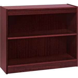 Lorell Panel End Hardwood Veneer Bookcase