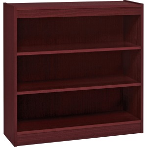 Lorell Panel End Hardwood Veneer Bookcase