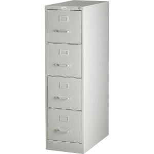 Lorell Fortress Series 25" Commercial-Grade Vertical File Cabinet