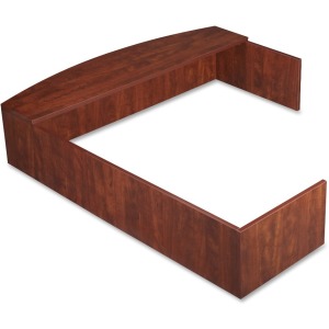 Lorell Essentials Series L-Shaped Reception Counter
