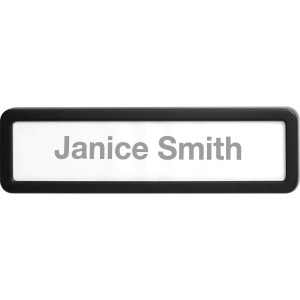 Lorell Recycled Plastic Cubicle Nameplate