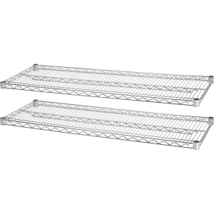 Lorell Indust Wire Shelving Starter Extra Shelves