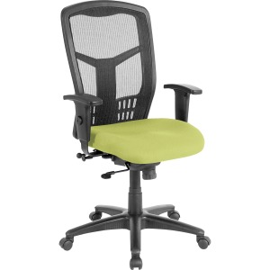 Lorell Ergomesh Executive High-Back Swivel Chair