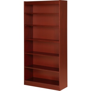 Lorell Panel End Hardwood Veneer Bookcase