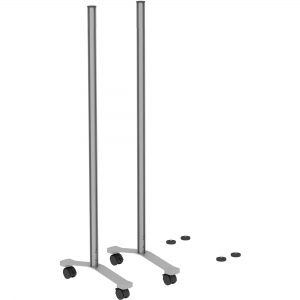 Lorell Adaptable Panel Legs for 71"H Configuration