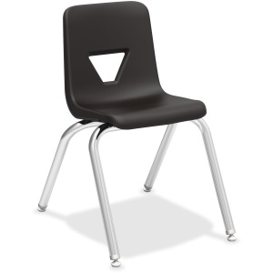 Lorell 16" Seat-height Stacking Student Chairs