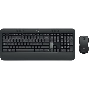 Logitech MK540 Advanced Wireless Keyboard and Mouse Combo for Windows, 2.4 GHz Unifying USB-Receiver, Multimedia Hotkeys, 3-Year Battery Life, for PC, Laptop