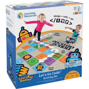 Learning Resources Ages 5+ Let's Go Code Activity Set