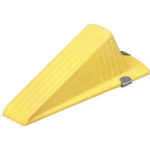 Giant Foot Doorstop, Magnetic, Yellow