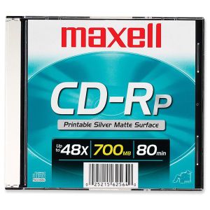 Maxell CD Recordable Media - CD-R - 48x - 700 MB - 1 Pack