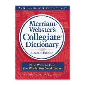 Merriam-Webster Collegiate Dictionary 11th Edition Dictionary Printed/Electronic Book