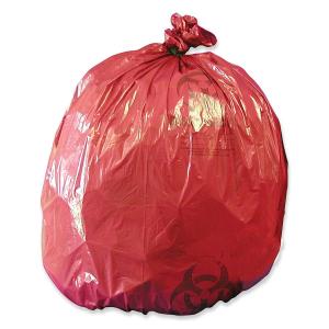 Medegen MHMS Red Biohazard Infectious Waste Liners