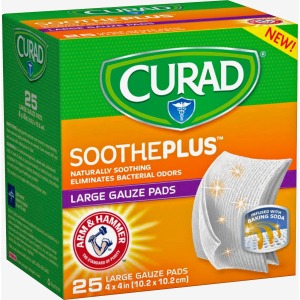 Curad SoothePlus Medium Non-stick Pads