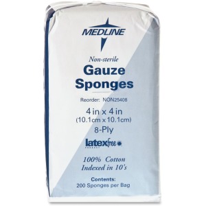 Medline Nonsterile Woven Gauze Sponges