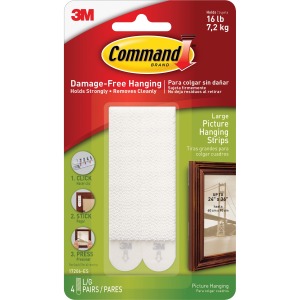 Command Large Picture Hanging Strips