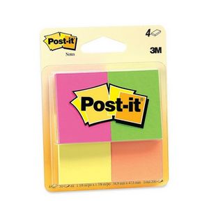 Post-it Notes, 1.5 in x 2 in, Cape Town Color Collection