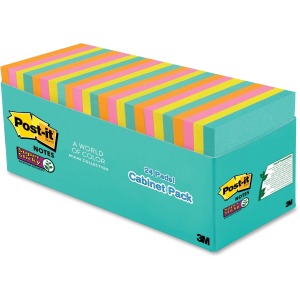 Post-it® Super Sticky Notes - Supernova Neons Color Collection