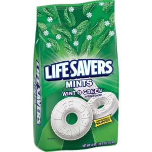 Life Savers Wint O Green Mints Bag - 3 lb. 2 oz.