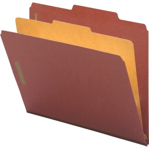 Nature Saver 2/5 Tab Cut Letter Recycled Classification Folder