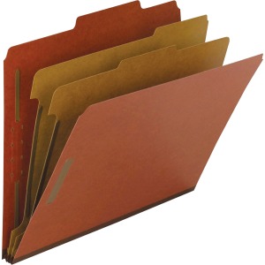 Nature Saver 2/5 Tab Cut Legal Recycled Classification Folder