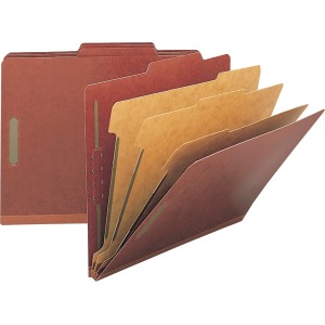 Nature Saver 2/5 Tab Cut Legal Recycled Classification Folder