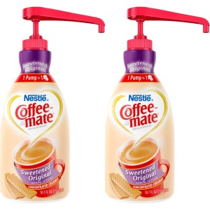 Coffee mate Sweetened Original Liquid Creamer Pump Bottle - Gluten-Free